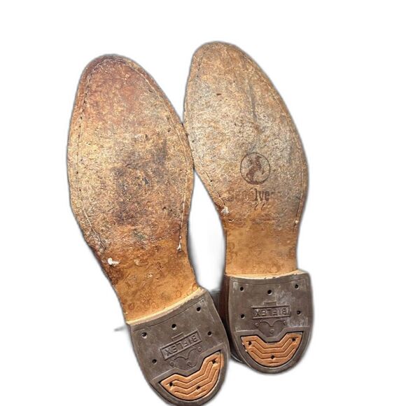 Sepulveda Dressage Boots Wm's Sz Mexico 27, USA 10-11 Brown Leather, Heel 1" - Picture 6 of 11